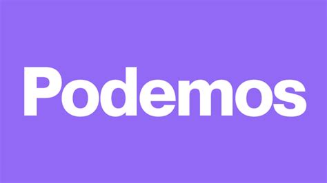 Nuevo logo de Podemos, más sencillo y menos morado