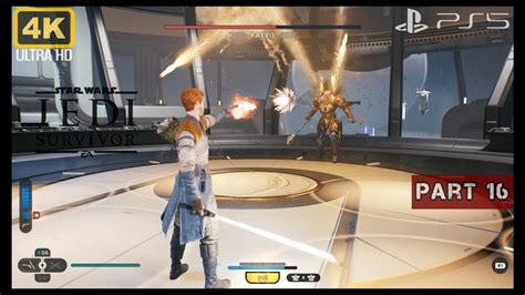 STAR WARS JEDI SURVIVOR RAYVIS BOSS FIGHT PS5 Walkthrough Gameplay