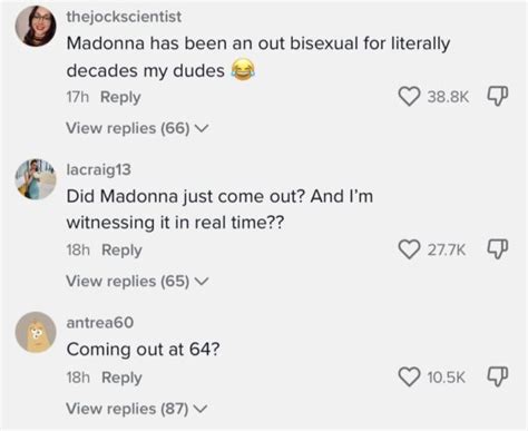 Madonna Seemingly Comes Out As Gay Fans React Her PR Team Is Freaking Out Right Now