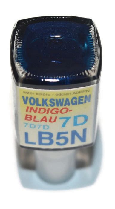 Vw Lb N Indigo Blau Lakier Zaprawka Do Rys Ara Ml Za Z Z