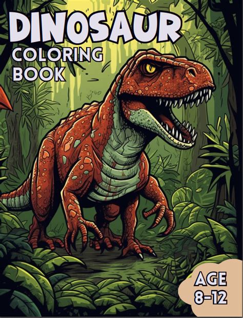 Dinosaur Coloring Book Vol 1 | Made By Teachers