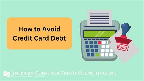 How To Avoid Credit Card Debt Money Management Advice From ACCC YouTube