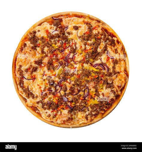 Pizza de carne molida fotografías e imágenes de alta resolución Alamy