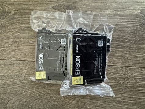 Lot Of 2 Genuine Oem Epson 200 Yellow Ink Cartridge Sealed No Box Wow Fast Ship Ebay