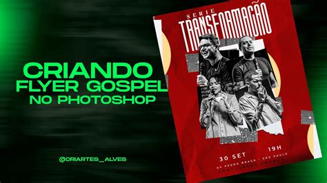 Como Criar Flyer Gospel No Photoshop Modelo Woeshio Psd Free No