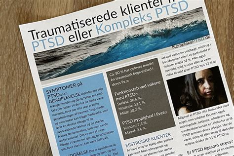 Flyer Til Sagsbehandlere Om Ptsd Og Kompleks Ptsd Kompleksptsd Dk