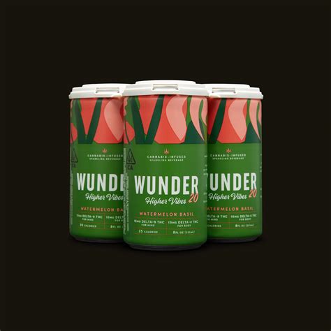 Watermelon Basil Higher Vibes 4 Pack Wunder Proper