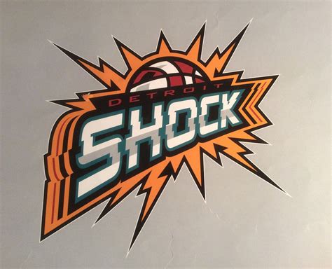 Detroit Shock Vintage 90s Logo Poster Wall Hanging Nike WNBA | Etsy