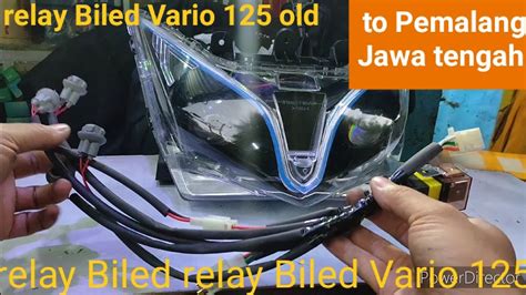 Relay Biled Untuk Vario Old Pnp Sinar Otomotif Youtube