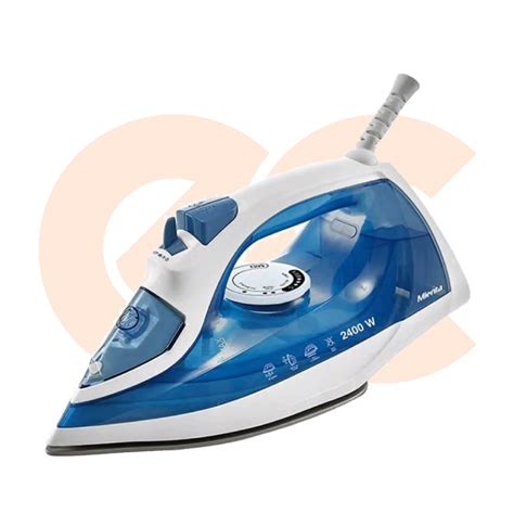 Mienta Steam Iron 2400 Watt Blue Model SI181109A EHAB Center Home