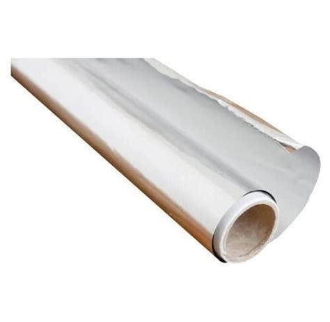 Silver Color Plain Pattern Laminated Aluminium Foil At Best Price In