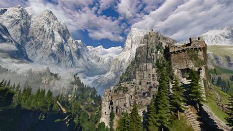 Wallpaper The Witcher 3 Wild Hunt Kaer Morhen Video Games 5120x2880