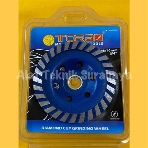 Jual Diamond Cup Grinding Wheel Tora Inch Mm Mata Asah Mangkok