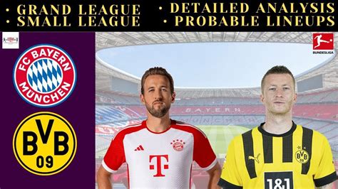 BAY Vs DOR DREAM11 Bayern Munich Vs Dortmund Dream11 Predictions