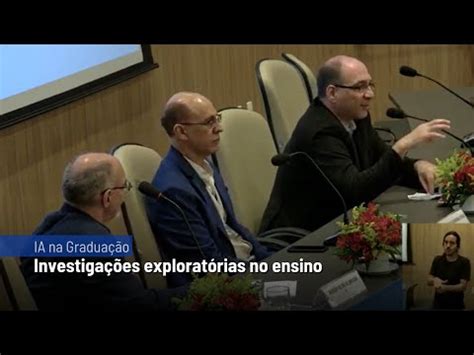 Mesa Redonda IA na Graduação investigações exploratórias no ensino