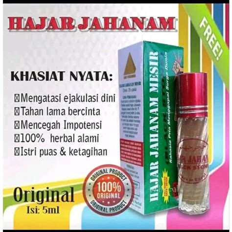 Jual Hajar Jahanam Mesir Original 5 Ml Shopee Indonesia