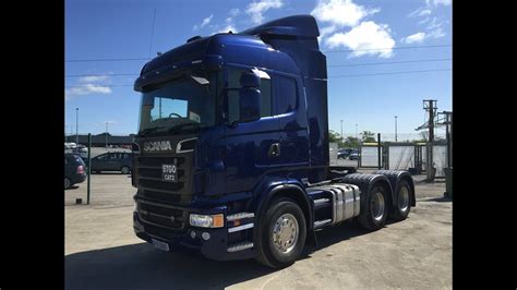 2013 Scania R620 6x4 Double Drive Tractor Unit FOR AUCTION YouTube