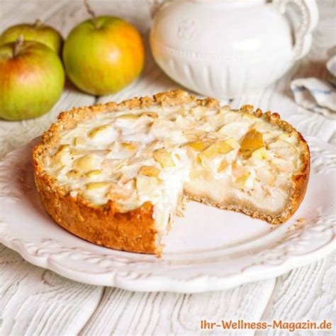 Low Carb Apfelkuchen Mit Quark Rezept Ohne Zucker