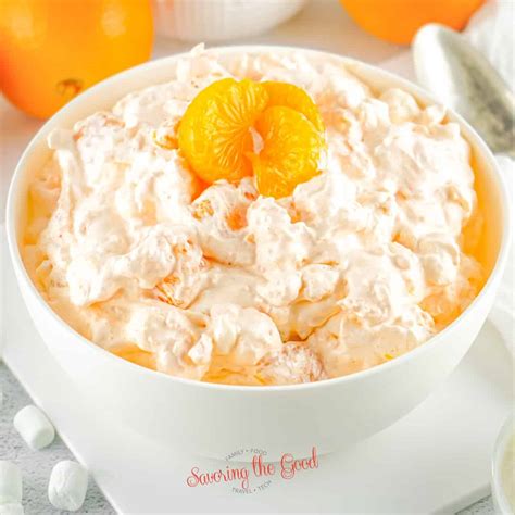 Orange Fluff Salad Recipe Orange Jello Salad 2023