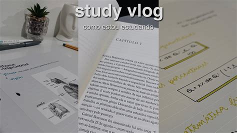 Study Vlog Estudos Noite Desacumulando Mat Ria Como Estou