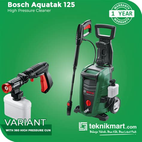 Jual Bosch High Pressure Washer Mesin Steam Kendaraan 1500watt 125bar