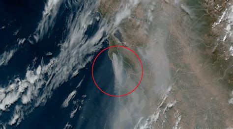 Viral News Nasa Imagery Shows California Wildfires As Seen From Space