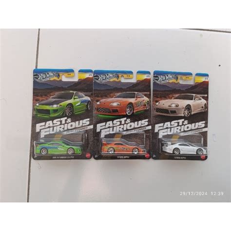 Jual Hot Wheels Toyota Supra Fast Furious Brian Conner Shopee Indonesia