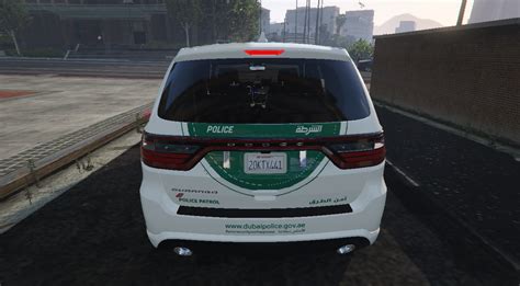 [4k] Dubai Police 2018 Dodge Durango Texture Gta5