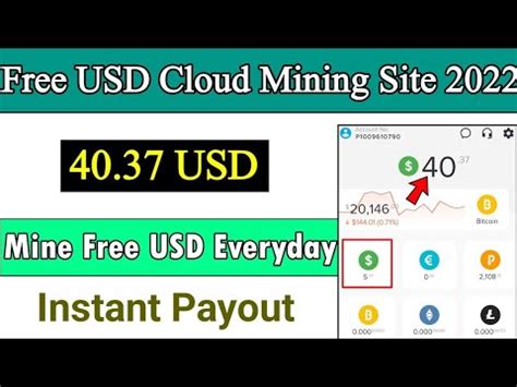 New Free Usd Cloud Mining Site Get Th S Power Free Mine Free Usd