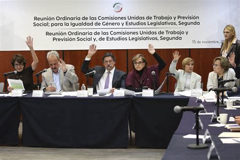 Aprueban Comisiones Reformas Para Garantizar Igualdad Salarial De