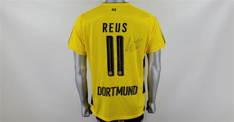 Signiertes Trikot Von Bvb Kapit N Marco Reus