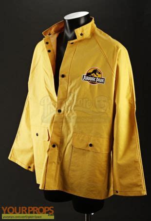 Jurassic Park Yellow Rain Jacket