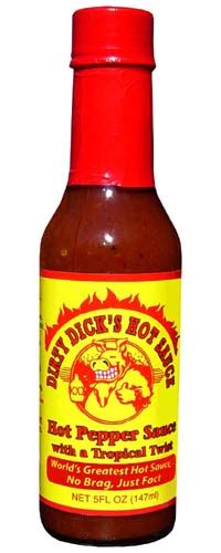 Dirty Dick S Hot Pepper Sauce Hot Sauce Mall