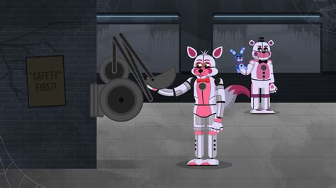 Funtime Foxy Goes Flying Fnaf Sl  By Mitchrandom On Deviantart In 2022 Funtime Foxy Fnaf