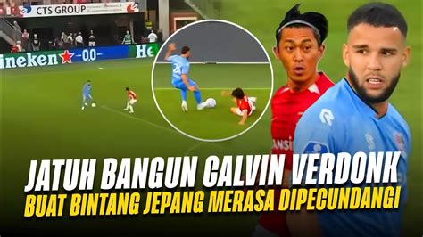 Bintang Jepang Masuk Kantong Verdonk Perjuangan Calvin Verdonk Saat