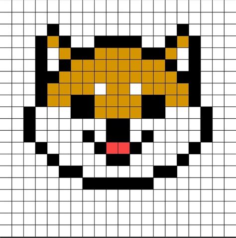 Pixel Art Pattern Pixel Art Grid Easy Pixel Art