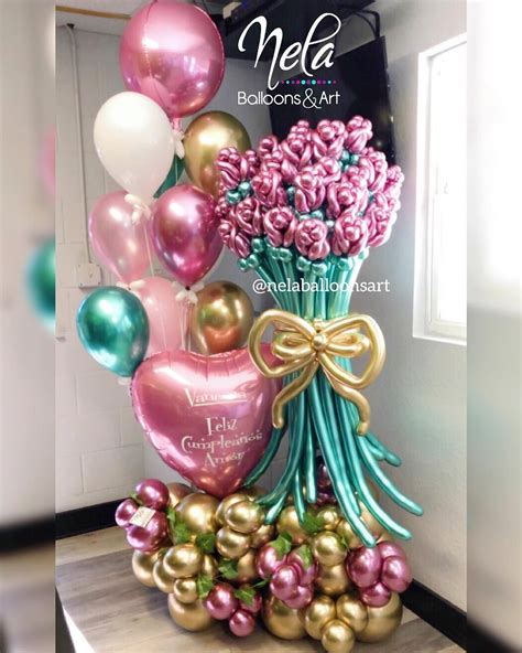 Nela Balloons Art On Instagram Bouquet Vanessa Ideal Para