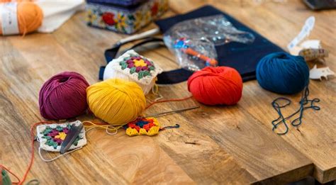 Premium Photo | Crochet club balls of wool for knitting