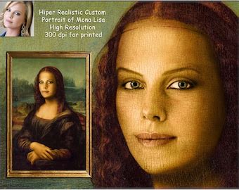 Mona Lisa Face Swap - Etsy