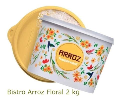 Tupperware Tupper Caixa Floral Arroz Kg Mercadolivre