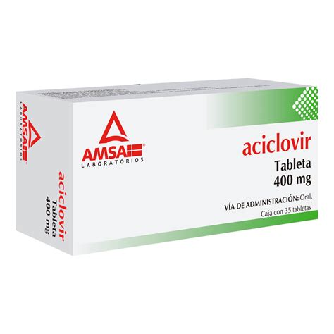 Gpp Aciclovir 400mg Tab 35 Soriana