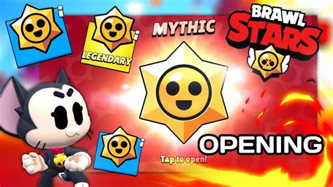 Primul Starr Drop Opening Mi A Picat Mitic Brawl Stars Youtube