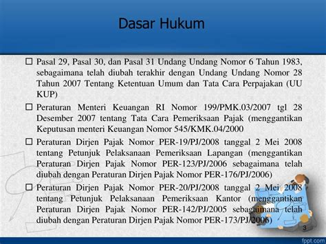 Dasar Hukum Dan Tujuan Pemeriksaan Pajak Hukum 101