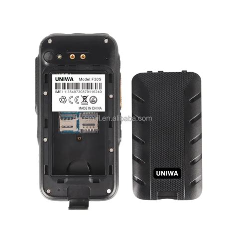 Uniwa F30s Heavy Duty 4g Handheld Smartphone Two Way Radio With 2w