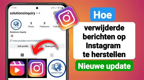 Hoe Verwijderde Berichten Op Instagram Te Herstellen