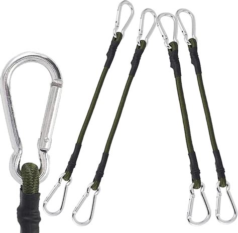 Bungee Cords With Carabiner Long Heavy Duty Bungee Cords With