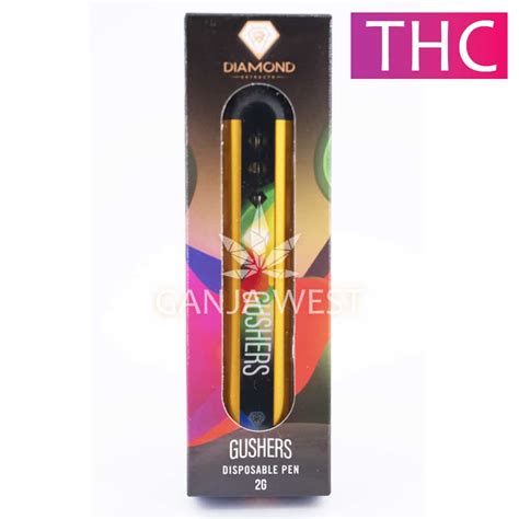 Diamond Concentrates Gushers Thc Disposable Pen Grams Ganja West