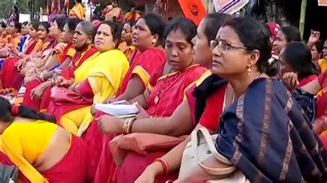 Anganwadi Workers Protest Odisha Govt Warns Of Strict Action If