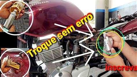 Como trocar refil da bomba de combustível titan e fan 150 passo a passo