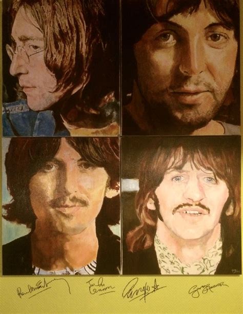 The Beatles White Album Paintings By Peter Bettinger